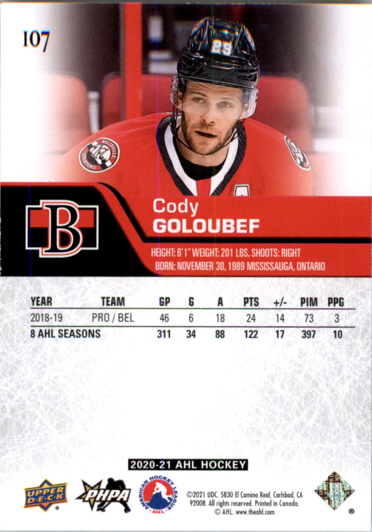 2020-21 Upper Deck AHL Hockey Card Pick - Picture 214 of 500