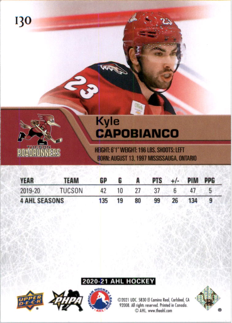 2020-21 Upper Deck AHL Hockey Card Pick - Picture 260 of 500