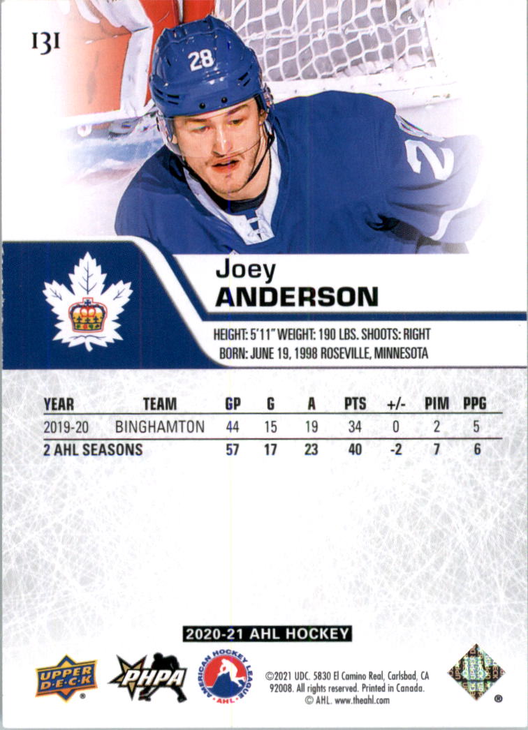 2020-21 Upper Deck AHL Hockey Card Pick - Picture 262 of 500