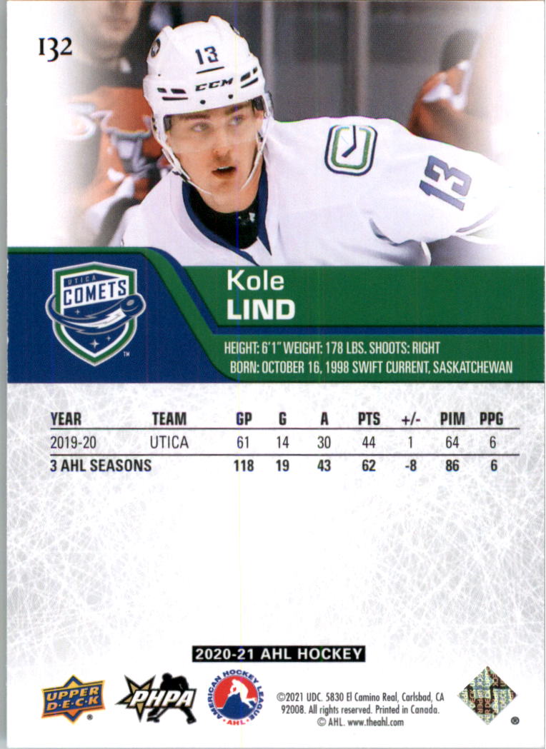 2020-21 Upper Deck AHL Hockey Card Pick - Picture 264 of 500