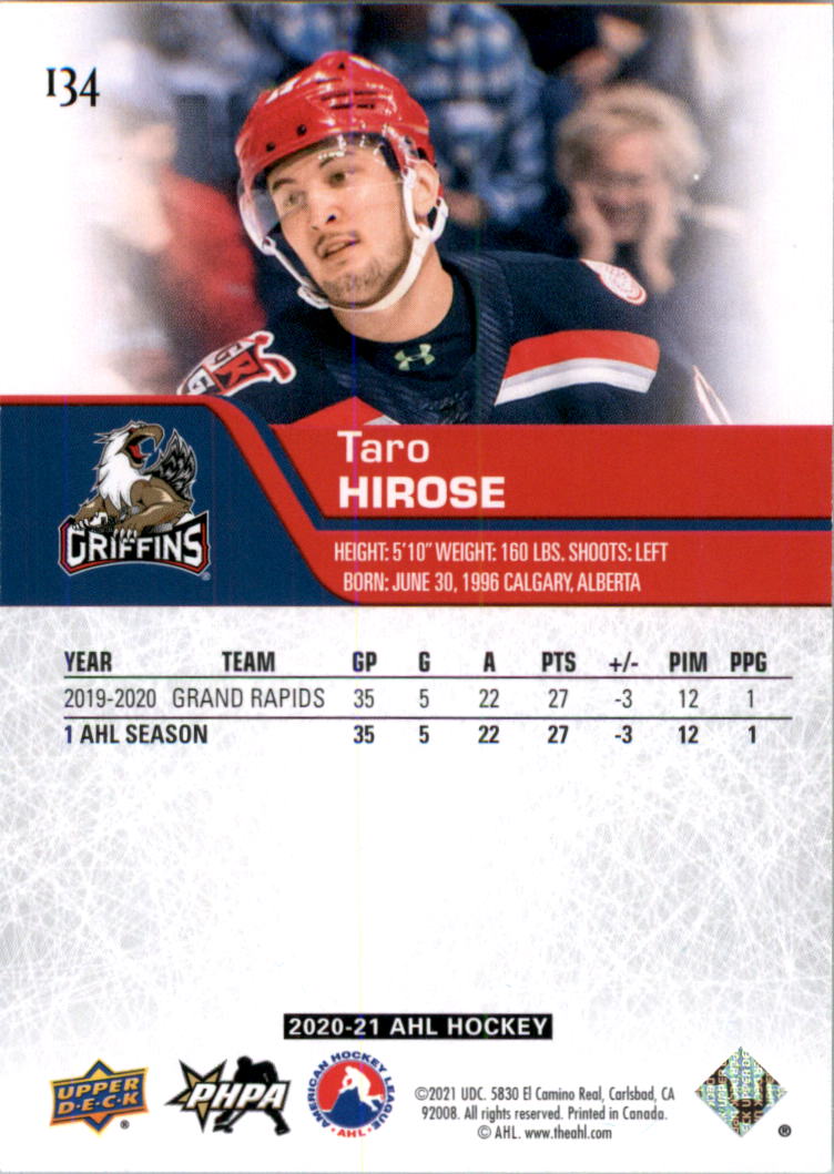 2020-21 Upper Deck AHL Hockey Card Pick - Picture 268 of 500