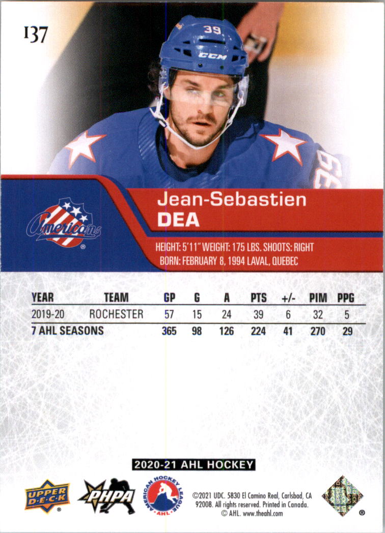 2020-21 Upper Deck AHL Hockey Card Pick - Picture 274 of 500