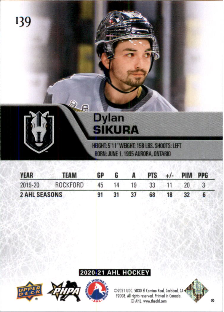 2020-21 Upper Deck AHL Hockey Card Pick - Picture 278 of 500