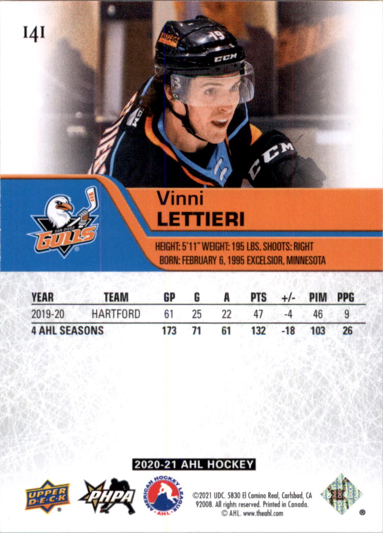 2020-21 Upper Deck AHL Hockey Card Pick - Picture 282 of 500