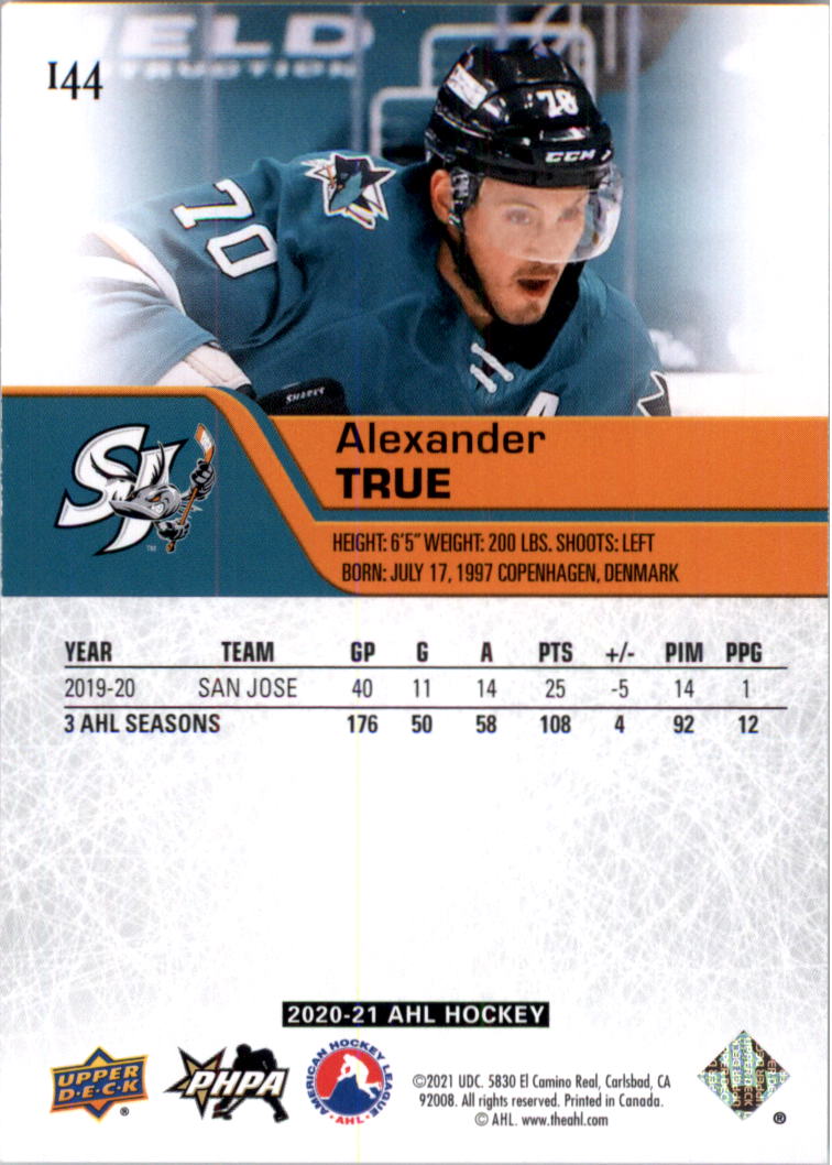 2020-21 Upper Deck AHL Hockey Card Pick - Picture 288 of 500