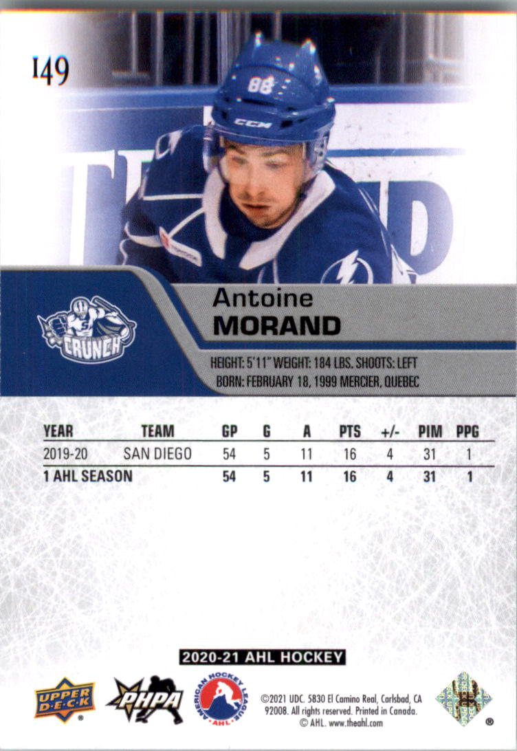 2020-21 Upper Deck AHL Hockey Card Pick - Picture 298 of 500