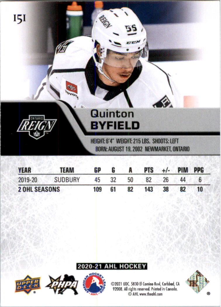 2020-21 Upper Deck AHL Hockey Card Pick - Picture 302 of 500