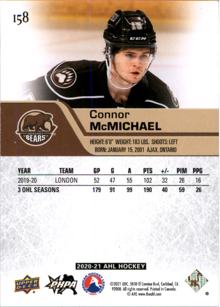 2020-21 Upper Deck AHL Hockey Card Pick - Picture 316 of 500