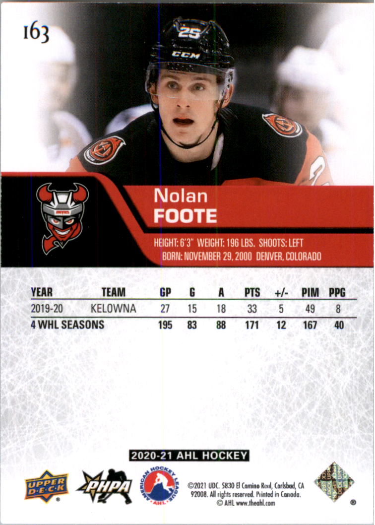 2020-21 Upper Deck AHL Hockey Card Pick - Picture 326 of 500