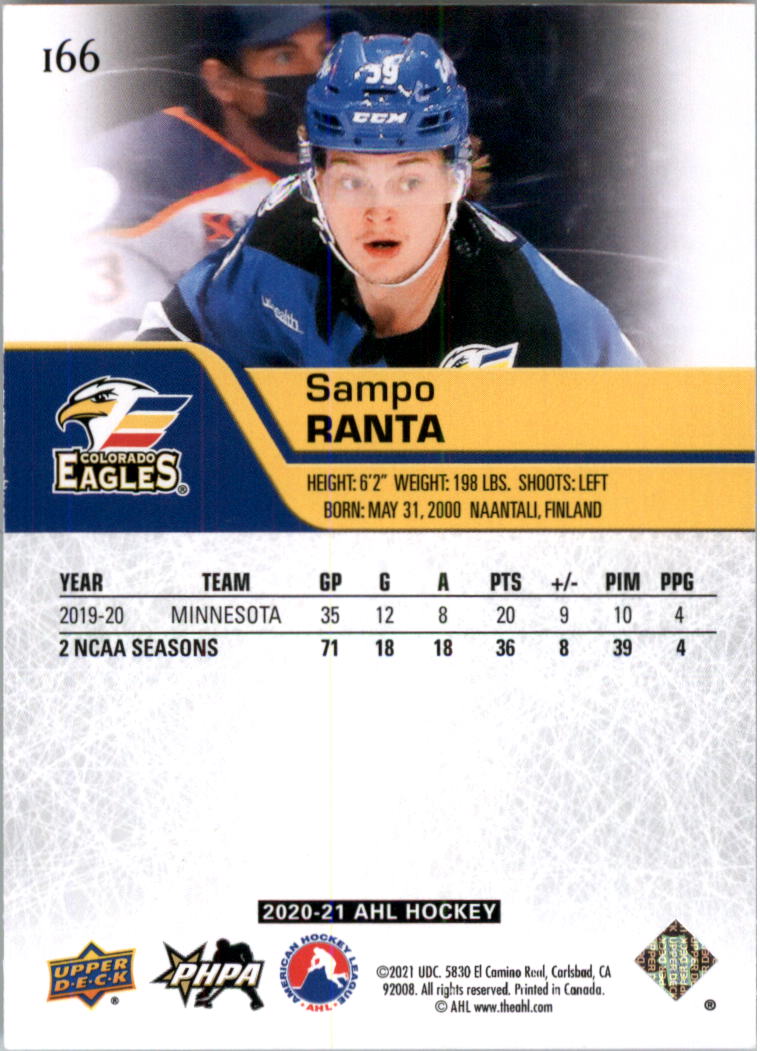 2020-21 Upper Deck AHL Hockey Card Pick - Picture 332 of 500