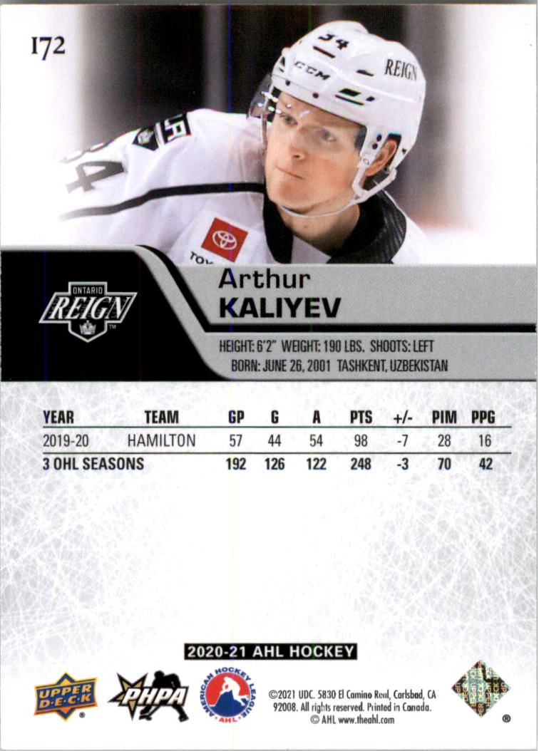 2020-21 Upper Deck AHL Hockey Card Pick - Picture 344 of 500