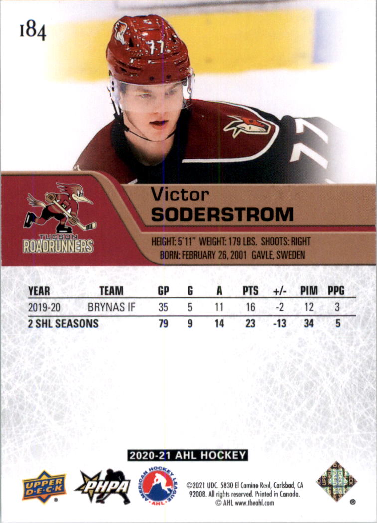 2020-21 Upper Deck AHL Hockey Card Pick - Picture 368 of 500