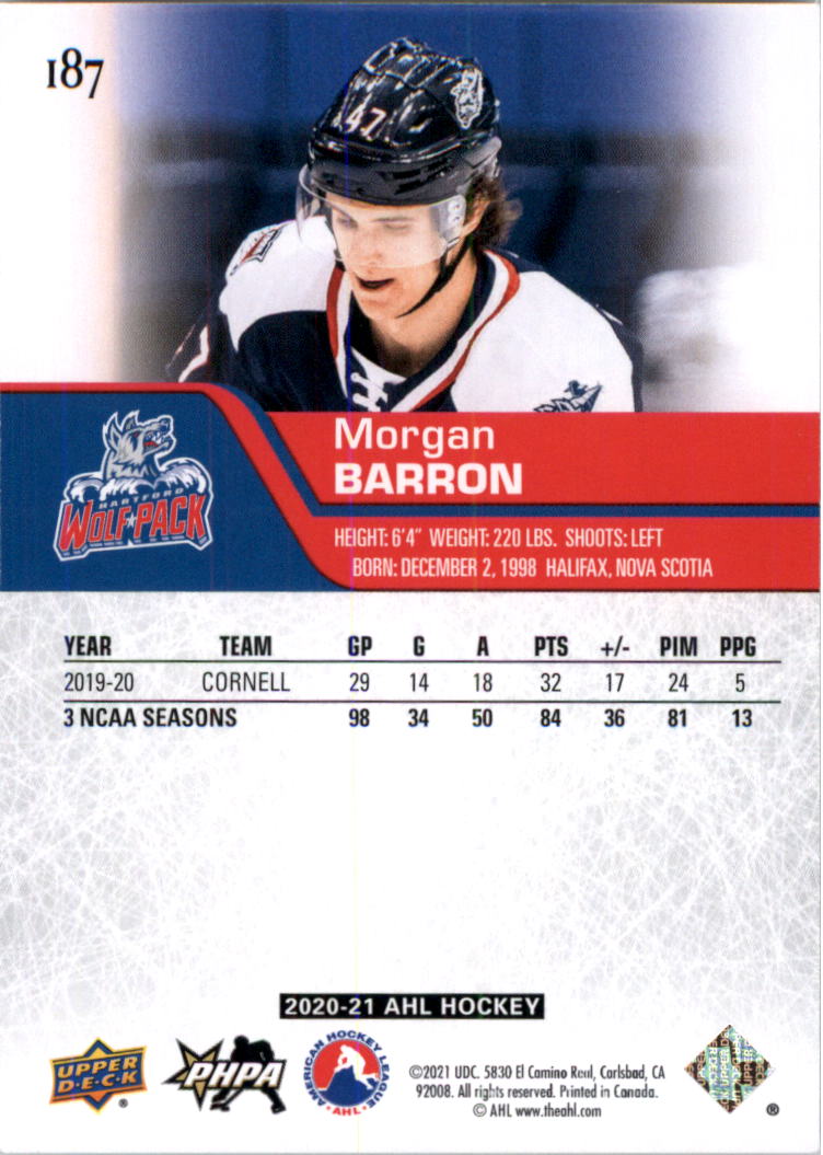 2020-21 Upper Deck AHL Hockey Card Pick - Picture 374 of 500