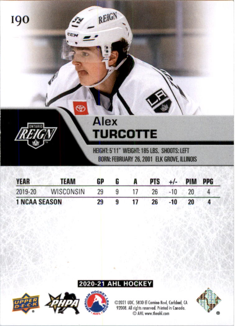 2020-21 Upper Deck AHL Hockey Card Pick - Picture 380 of 500