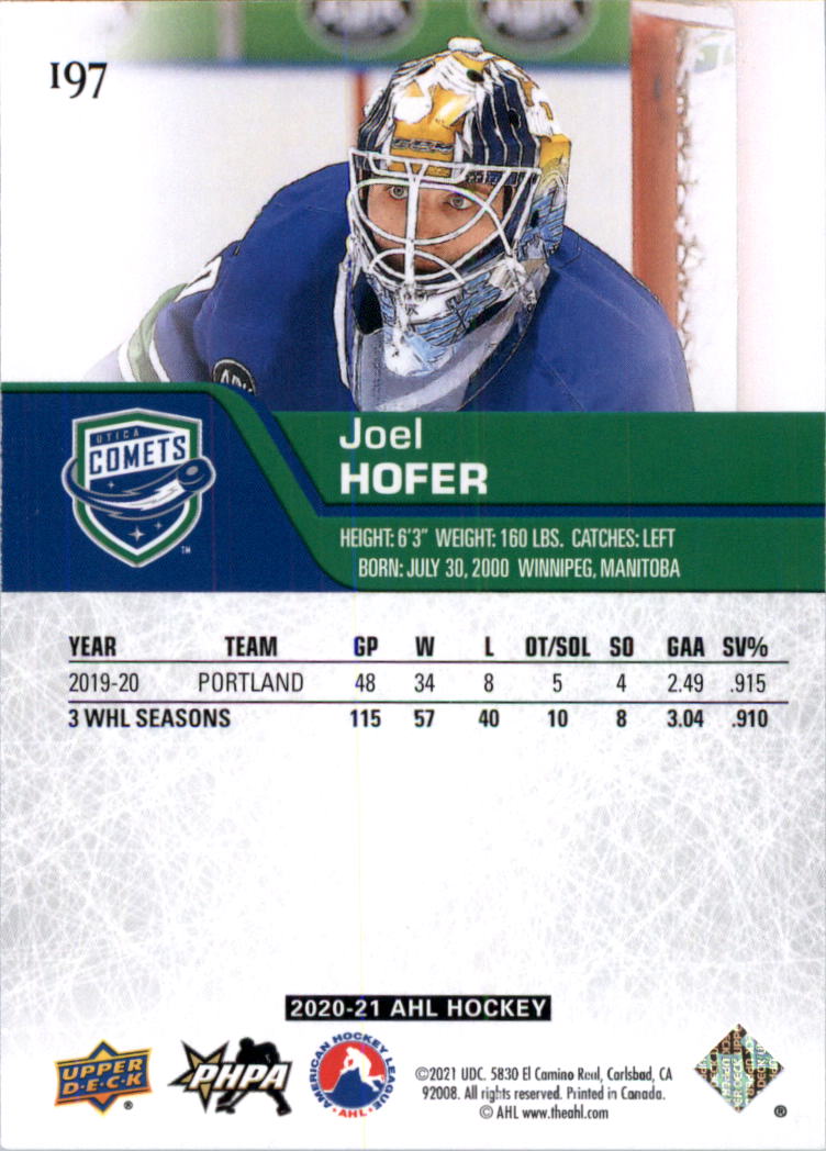 2020-21 Upper Deck AHL Hockey Card Pick - Picture 394 of 500