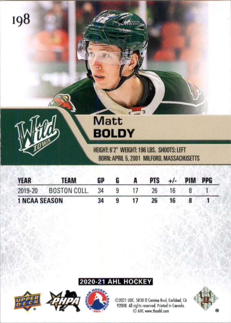 2020-21 Upper Deck AHL Hockey Card Pick - Picture 396 of 500