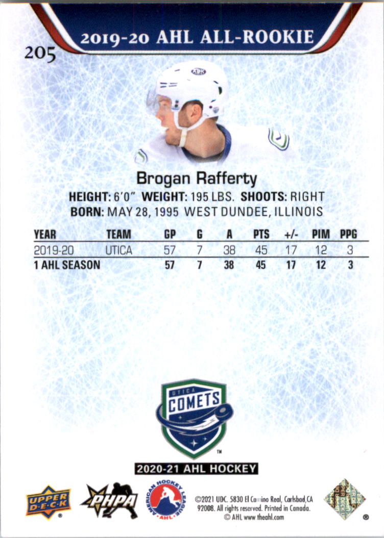 2020-21 Upper Deck AHL Hockey Card Pick - Picture 410 of 500