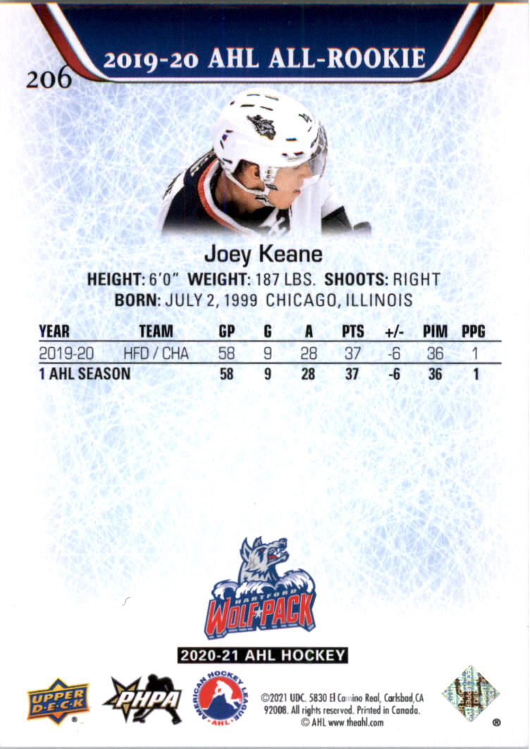 2020-21 Upper Deck AHL Hockey Card Pick - Picture 412 of 500