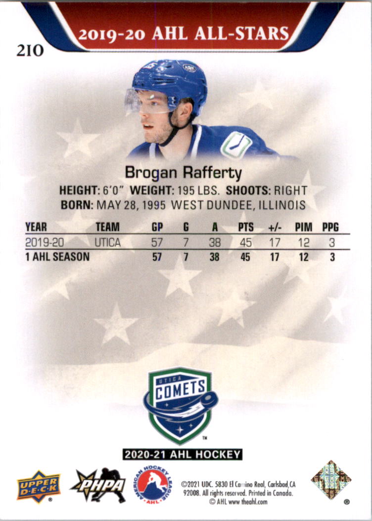 2020-21 Upper Deck AHL Hockey Card Pick - Picture 420 of 500