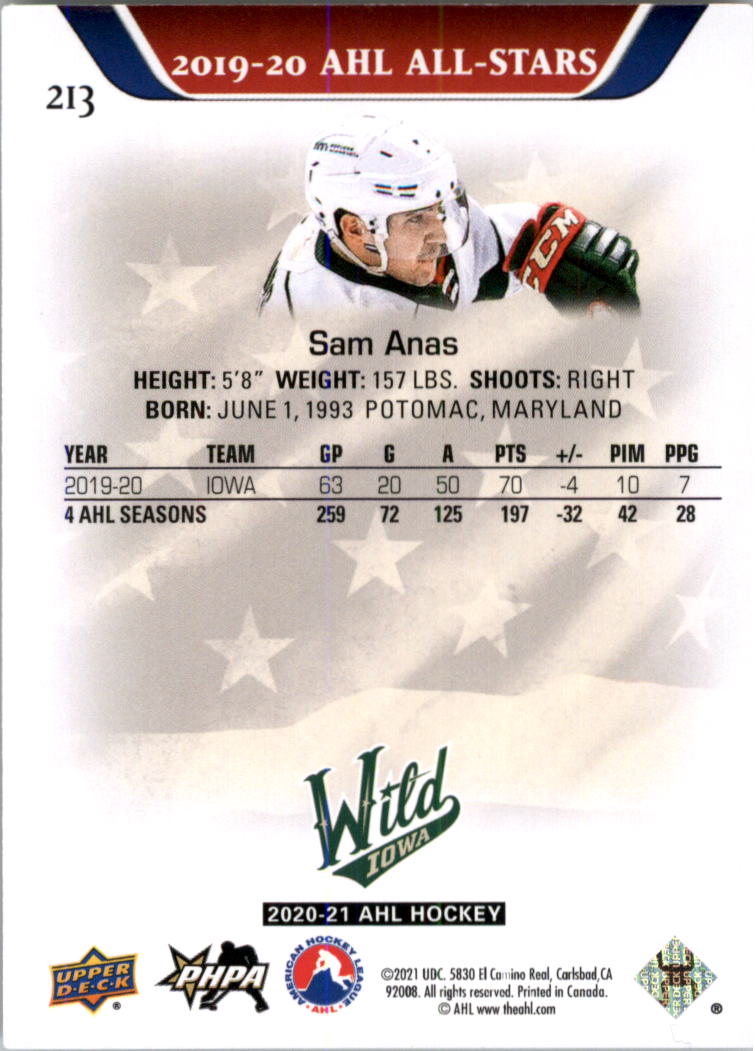 2020-21 Upper Deck AHL Hockey Card Pick - Picture 426 of 500