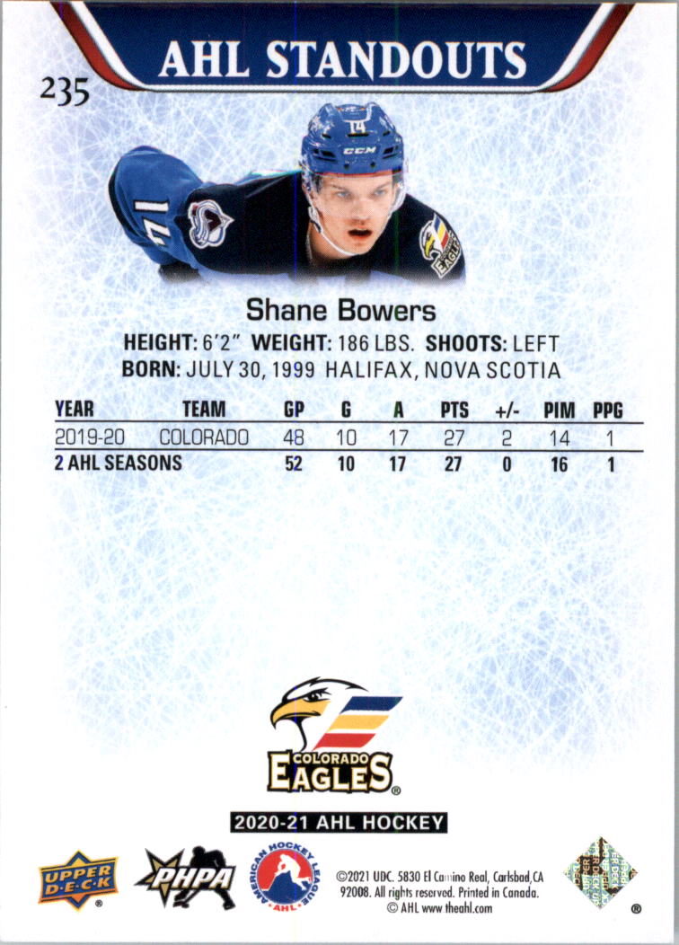 2020-21 Upper Deck AHL Hockey Card Pick - Picture 470 of 500