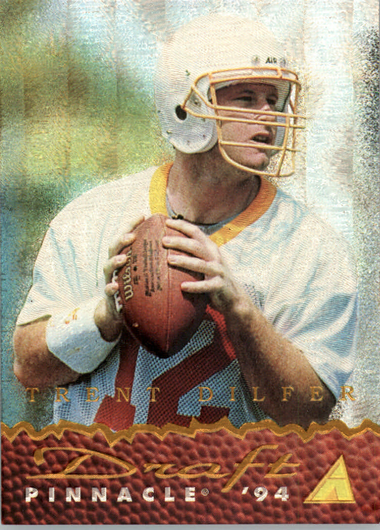 1994 Pinnacle Football "Draft Pinnacle" Insert and Dufex Parallel Cards - Picture 14 of 25