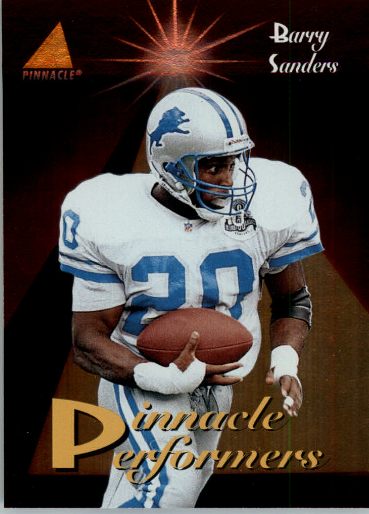 1994 Pinnacle Football "Performers" Insert Cards - Picture 8 of 29