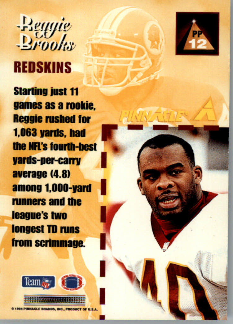 1994 Pinnacle Football "Performers" Insert Cards - Picture 19 of 29