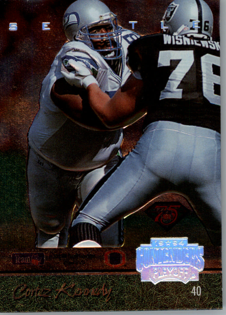 Tarjetas insertadas "back-to-back" de fútbol americano Playoff Contenders 1994 - Imagen 3 de 5