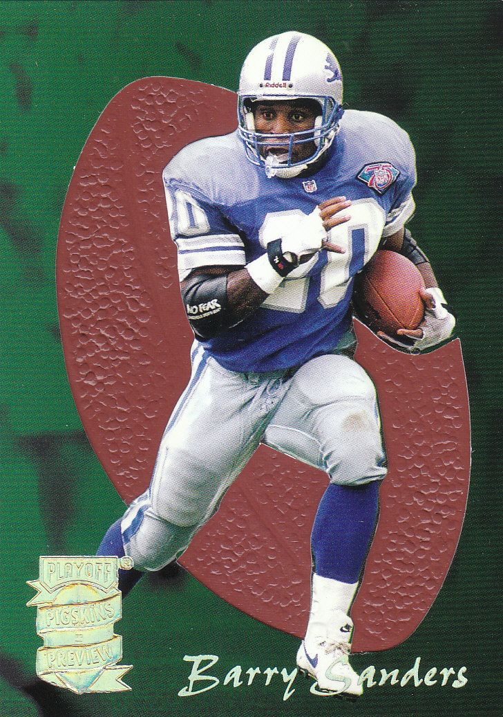 1995 Absolute (Playoff) "Pigskin Previews" Insert Cards - Bild 2 von 9