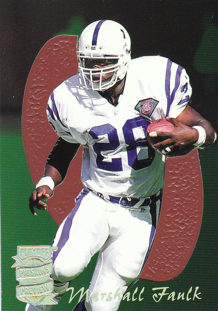 1995 Absolute (Playoff) "Pigskin Previews" Insert Cards - Bild 6 von 9