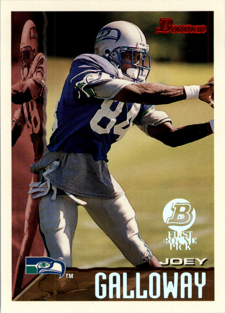 1995 Bowman Football "First Round Picks" Insert Cards - Bild 8 von 9