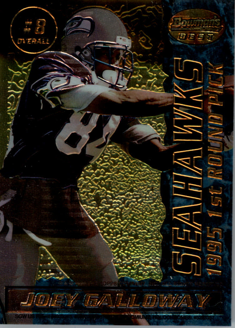 1995 Bowman's Best Football Main Set, Inserts and Refractors Cards - Picture 87 of 111