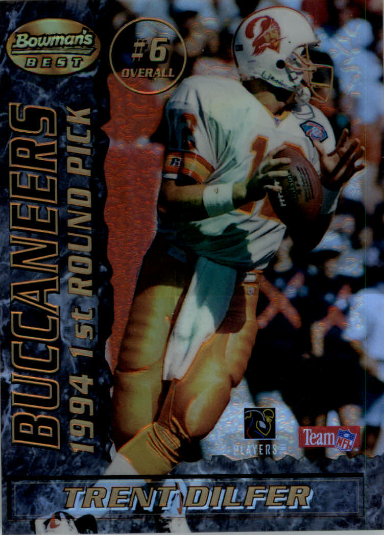 1995 Bowman's Best Football Main Set, Inserts and Refractors Cards - Picture 90 of 111
