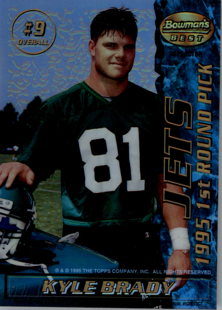 1995 Bowman's Best Football Main Set, Inserts and Refractors Cards - Picture 93 of 111