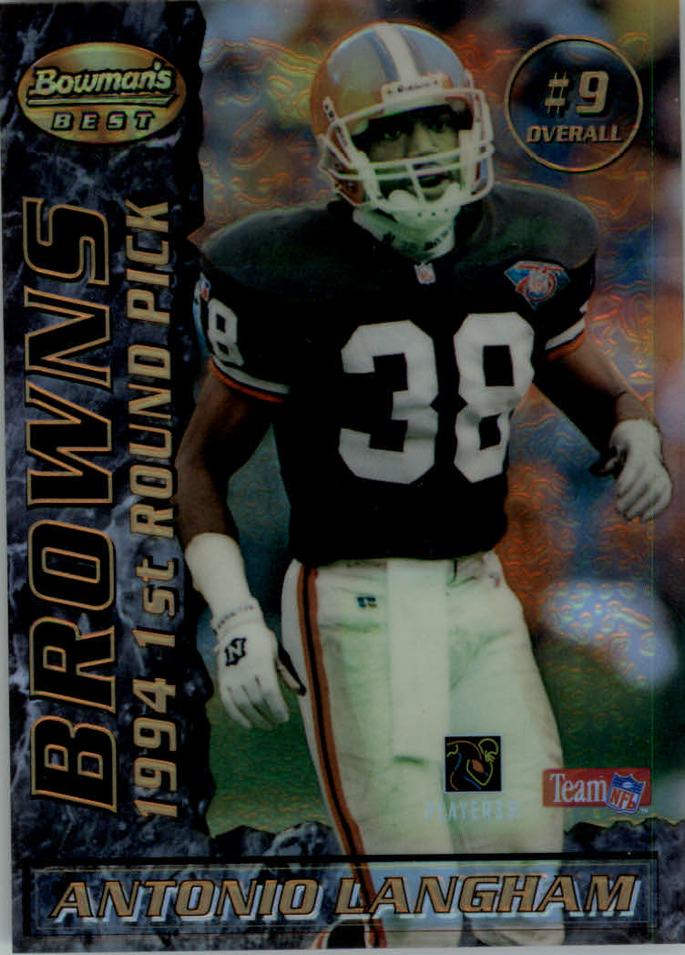 1995 Bowman's Best Football Main Set, Inserts and Refractors Cards - Picture 92 of 111