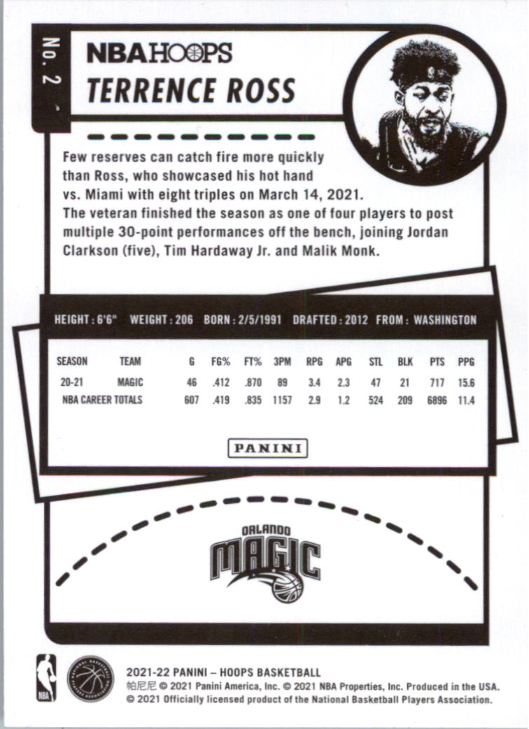 2021-22 Hoops Basketball Card Pick - Picture 5 of 493