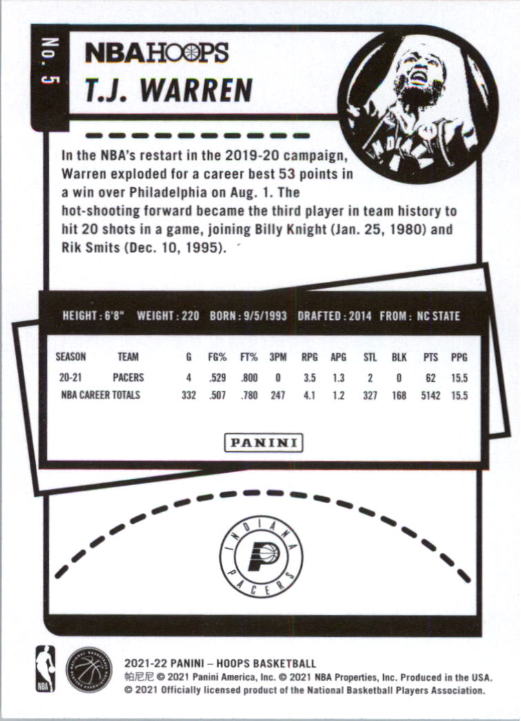 2021-22 Hoops Basketball Card Pick - Picture 11 of 493
