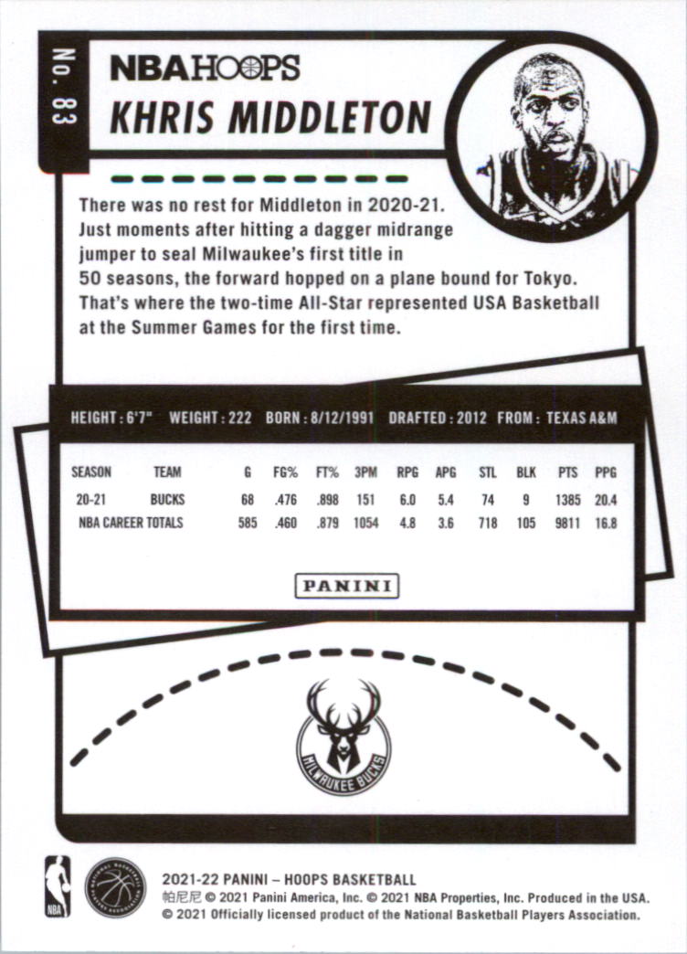 2021-22 Hoops Basketball Card Pick - Picture 167 of 493
