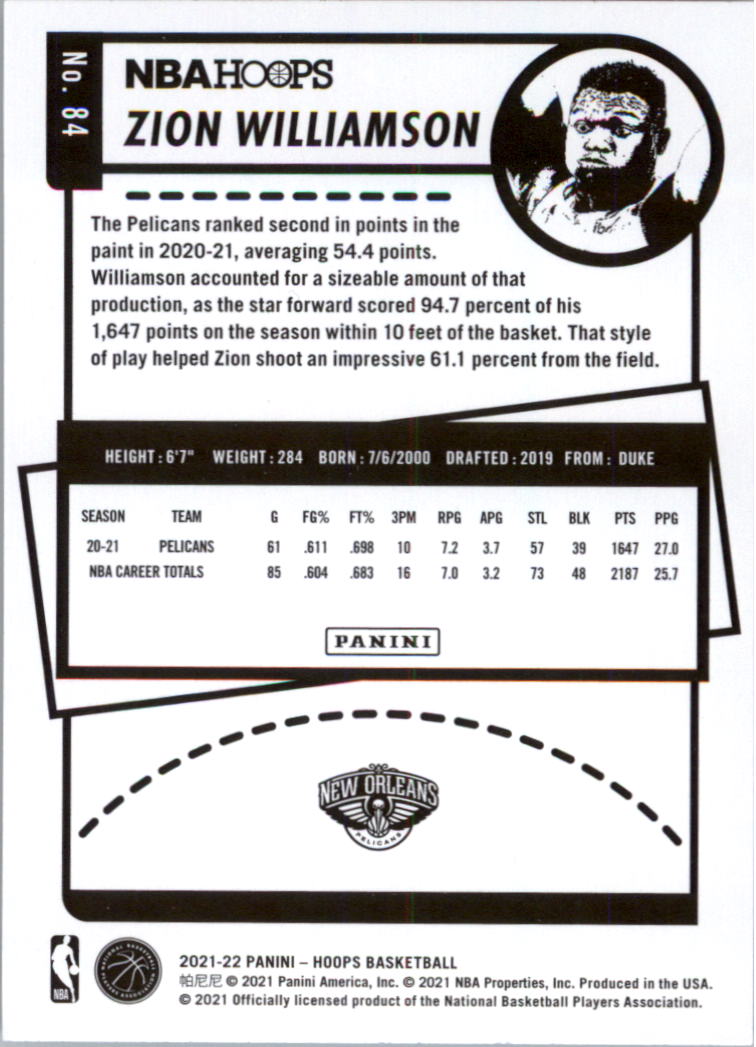 2021-22 Hoops Basketball Card Pick - Picture 169 of 493