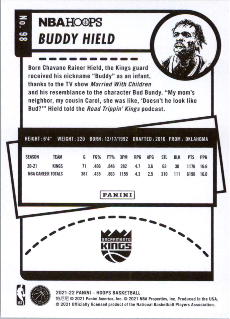 2021-22 Hoops Basketball Card Pick - Picture 197 of 493