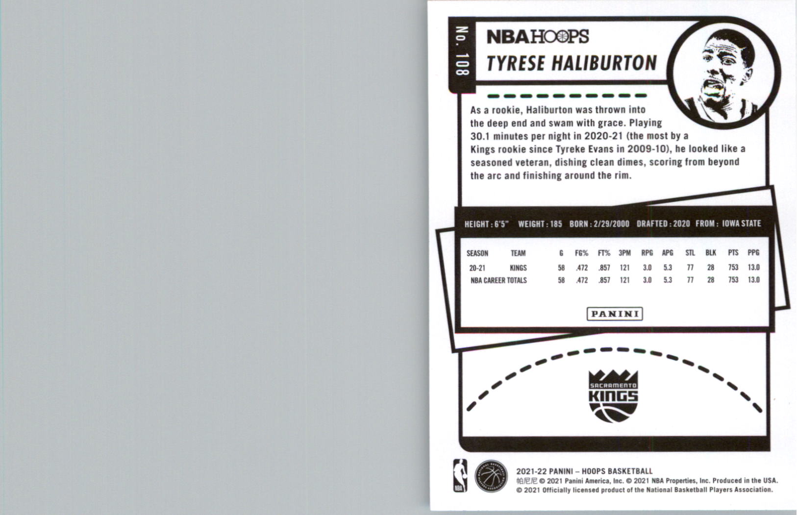 2021-22 Hoops Basketball Card Pick - Picture 217 of 493