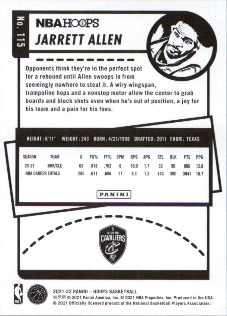 2021-22 Hoops Basketball Card Pick - Picture 231 of 493