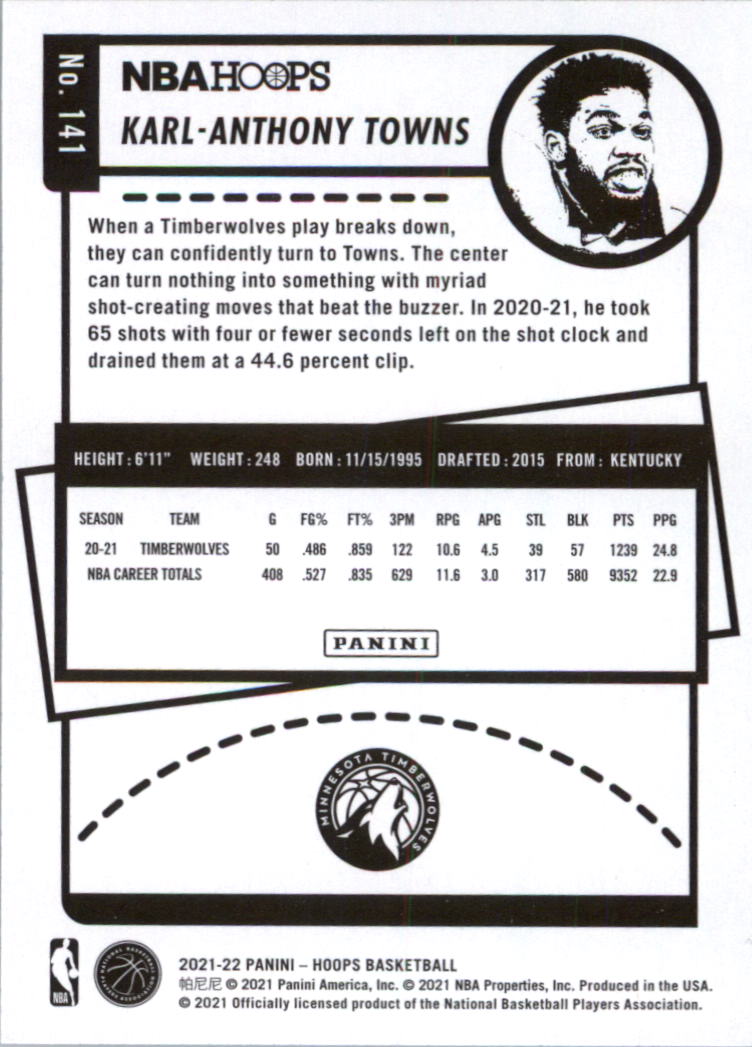 2021-22 Hoops Basketball Card Pick - Picture 283 of 493