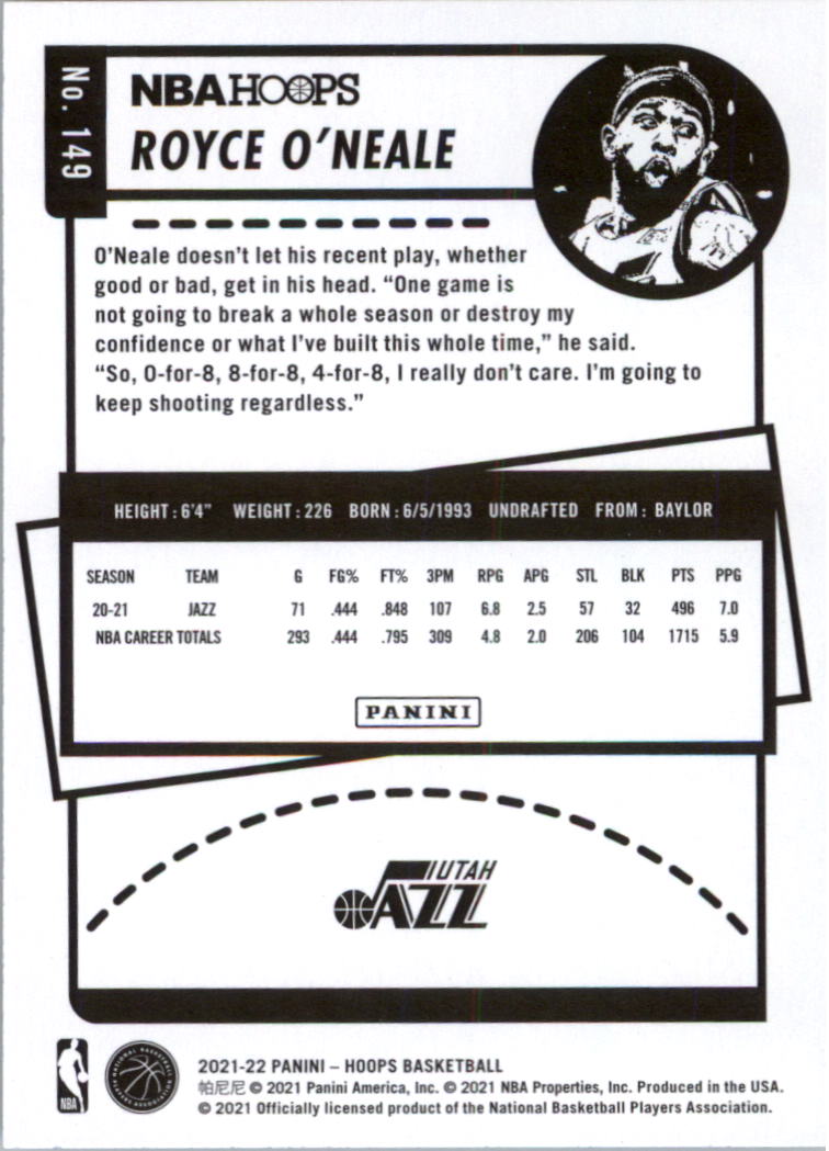 2021-22 Hoops Basketball Card Pick - Picture 299 of 493