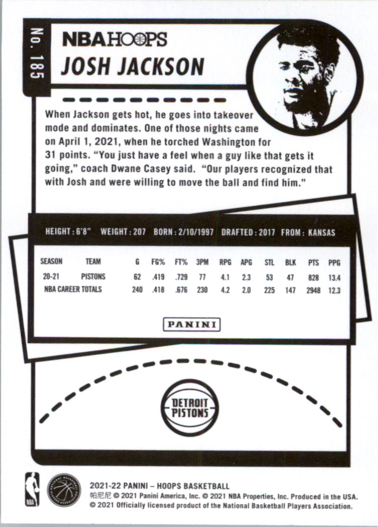 2021-22 Hoops Basketball Card Pick - Picture 371 of 493