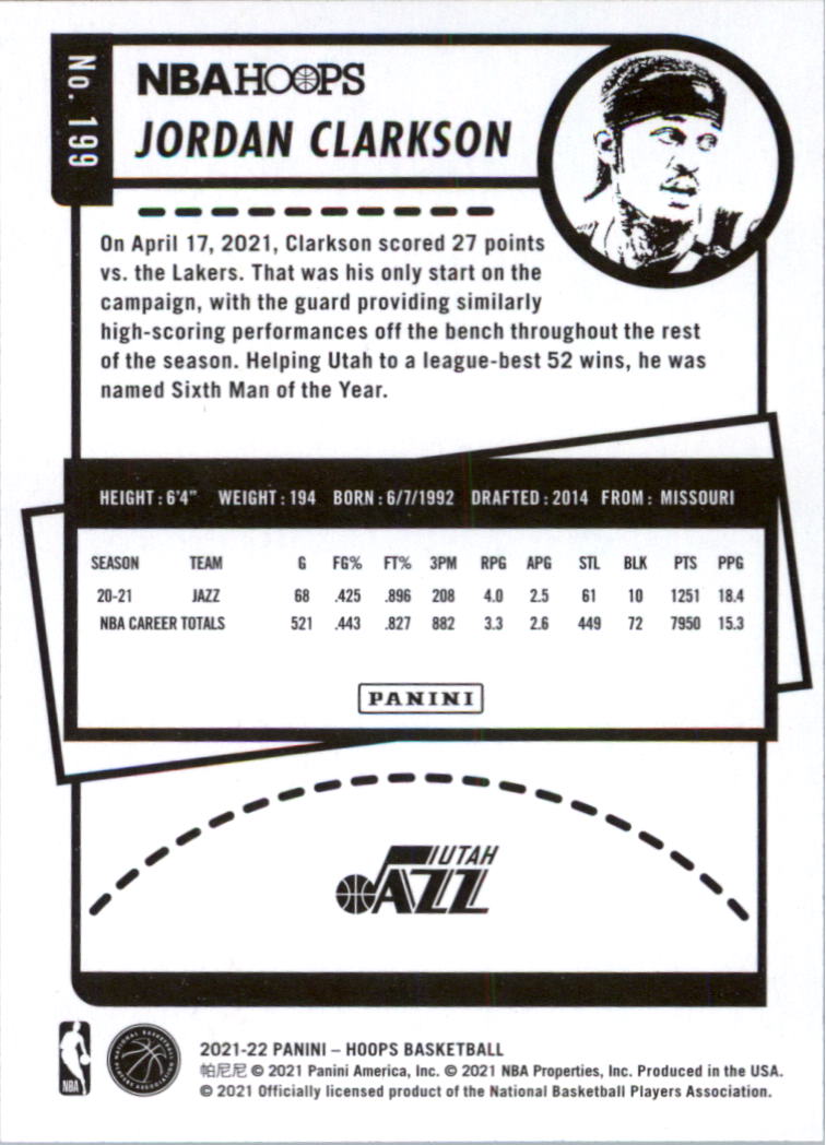 2021-22 Hoops Basketball Card Pick - Picture 399 of 493