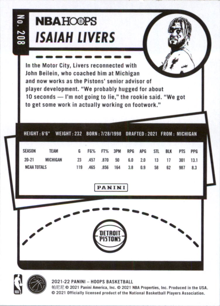 2021-22 Hoops Basketball Card Pick - Picture 413 of 493