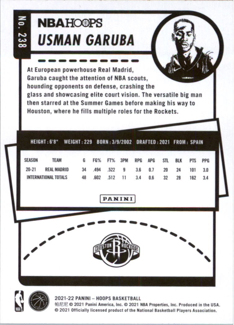 2021-22 Hoops Basketball Card Pick - Picture 469 of 493