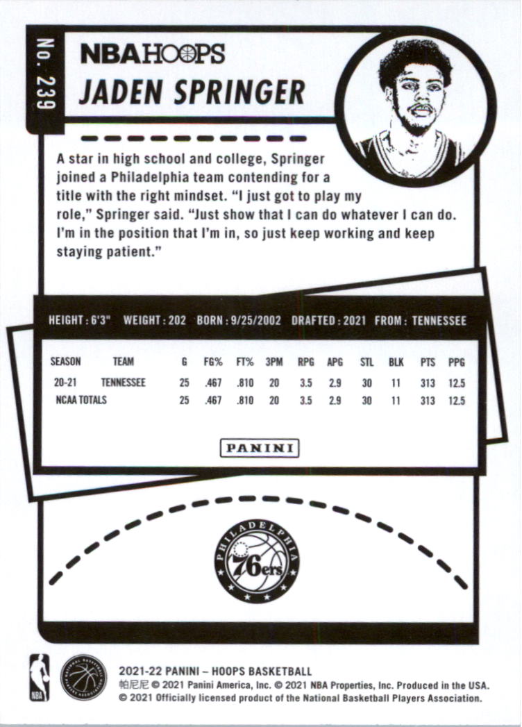 2021-22 Hoops Basketball Card Pick - Picture 471 of 493